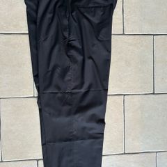 Mens Black Trousers 42 29