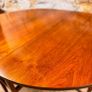 Mid Century Modern Gate Leg Drop Leaf Dining Table Image 8