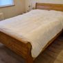 oak sleigh bed Image 2