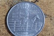 USA, State Quarter Dollar 2001 P Kentucky - free standard postage