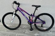 Girl's 24 inch hardtail mountain bike