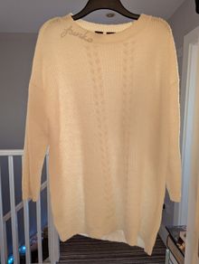 Pinko wool long women's jumper