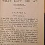 What Katy Did At School. By Susan Coolidge. Hardback In Good Condition. Image 9