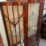 Antique cabinet with wavy shelves Image 3