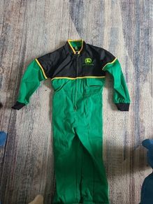 Kids John Deere overalls