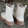 ladles Primark cream ankle boots Image 4