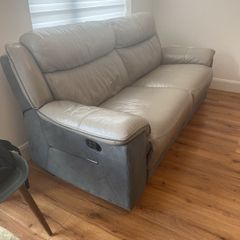 Leather Sofa 3 seats + Armchair