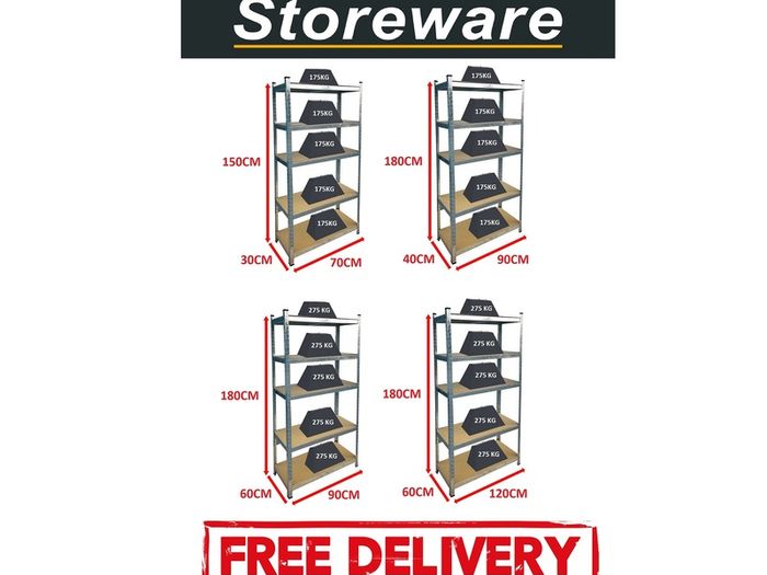 New Boltless Shelving