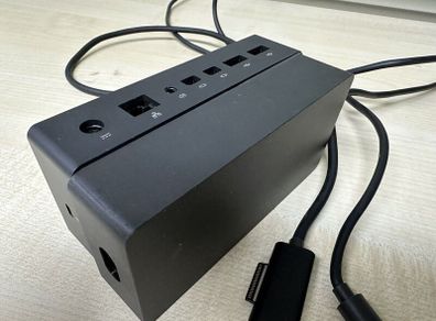Surface Dock - Microsoft 1661 - for Pro 7, 6, 5, 4, 3, X, Go, Book, Laptop Docking Station