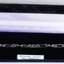 Vintage 925 Sterling Silver Figaro Link Chain Bracelet (in original box) length 7,5" - 5,2g Image 3