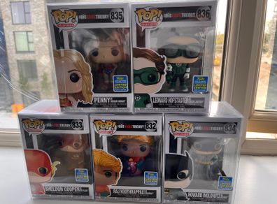 Funko POP set - Bing Bang Theory