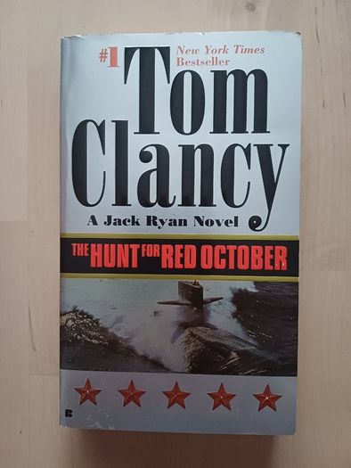 The Hunt for Red October by Tom Clancy (Jack Ryan Cold War Thriller American Edition Paperback 1985)
