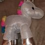 Claires Large Unicorn plush Image 2