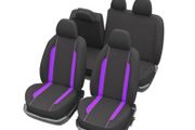 DBS Car Seat Covers, Universal, Non-Slip, Washable, Black - Lavander