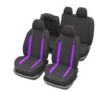 DBS Car Seat Covers, Universal, Non-Slip, Washable, Black - Lavander