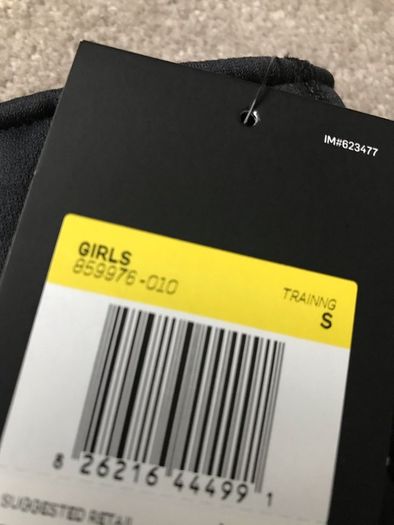 New Nike girls thermal bottoms - Size Large