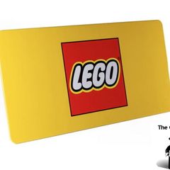 LEGO Logo Tin Sign 5007159 This Is A Promotional Lego Set You Can Not Buy In Shops 30cm x 15cm Brand New Factory Sealed