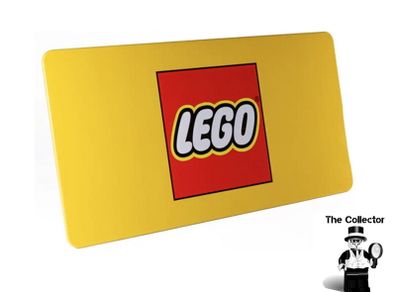 LEGO Logo Tin Sign 5007159 This Is A Promotional Lego Set You Can Not Buy In Shops 30cm x 15cm Brand New Factory Sealed