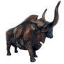 Large Abstract Bull (35cm)  - Patinated Bronze Image 5