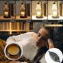 Candle Warmer Lamp with Timer, Birthday Gifts for Women Home Decor 24h Cycle Timer Dimmable Wax Melt Warmer with 2 Bulbs, Fall Decor for Home Living Room Halloween Decorations Gifts for Mom Image 4