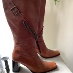 Carl Scarpa fully leather boots, UK 6, made in Italy