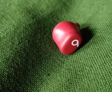 Beats Solo Buds Red Left