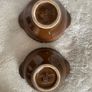 Emlie Henry - 2 Colour Brown/Tan Bowls Image 2