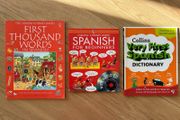 First words in Spanish books for children