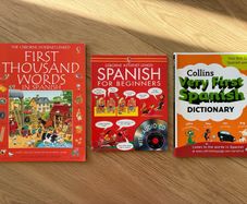 First words in Spanish books for children