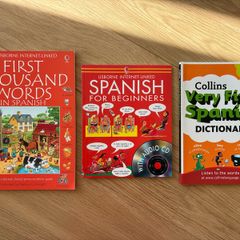 First words in Spanish books for children