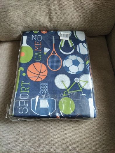 Sports Kids Darkening Black out  Curtains Great For Summer