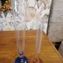 Vintage Hand Blown Controlled Bubble Posy Vases x 2 Image 2