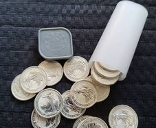 1/4 oz silver Britannia X 20