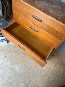 hardwood chest of drawers