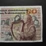 1982 Central Bank of Ireland 50 Pounds note. B Series Image 3