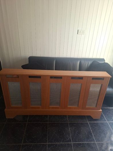 Solid Oak Radiator cabinet