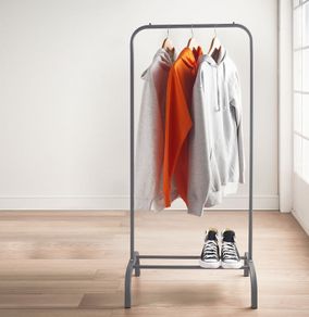 OurHouse Single Clothes Rail with Shoe Rack. Brand New In box