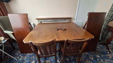 Antique dining table