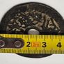 China Qing Dynasty Broze Charm Coin Medal Chang Ming Fu Gui  Good Fortune Amulet Image 6
