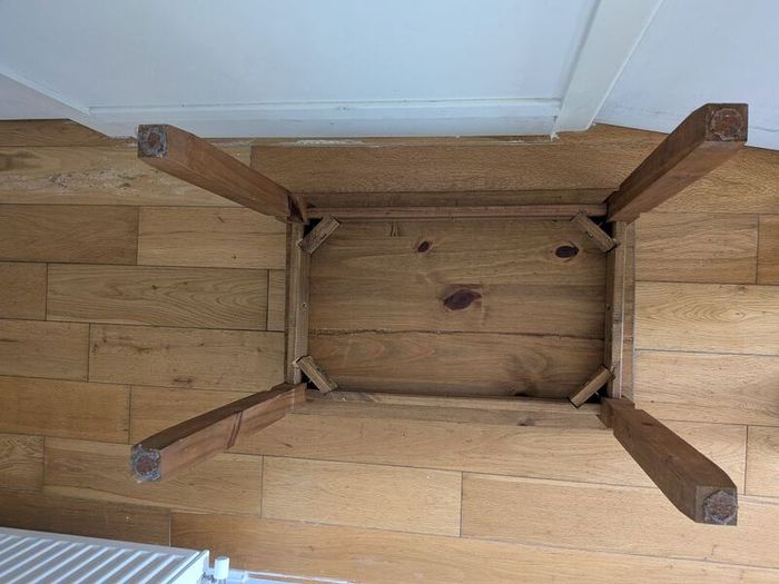 wooden table