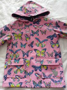 Girls Hatley Hooded Raincoat