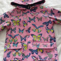 Girls Hatley Hooded Raincoat