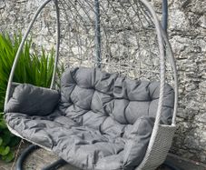 Double Outdoor Garden Swing