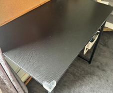 Black desk