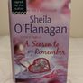 A Season To Remember by Sheila O'flanagan HARDBACK BOOK, signed Image 2