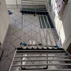 Heated clothes dryer