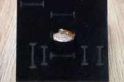14K Solid Gold Ring, 585 Hallmarked, Cubic Zirconia, Size O, 3.46g