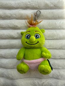 Shrek Adventure Baby Plush Girl Keyring Used Please look at the pictures