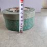 Vintage Handmade Paper Mache Trinket Box Image 3