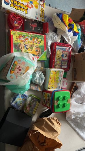 selection of old toys
